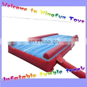 Dance training inflatable air tumble track