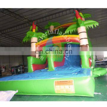 inflatable jungle water slide, giant inflatable water slide, cheap inflatable water slides