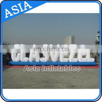 Giant Custom Inflatable Led Letter And Numbers Lights Display For Event