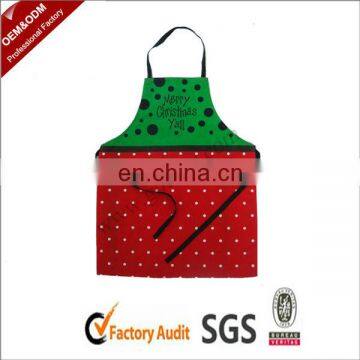 Christmas Day promotional fabric cooking aprons