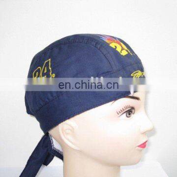 men fashion skull cap/hair band/stretch tube cap/seamless bandana