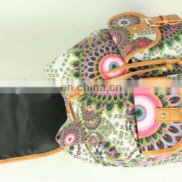 Wholesale Unisex Canvas Sports Travelling Backpack Bag photo-3