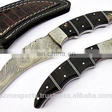 Damascus knifes - Custom Hand Made Damascus Steel Chef / Kitchen Knife