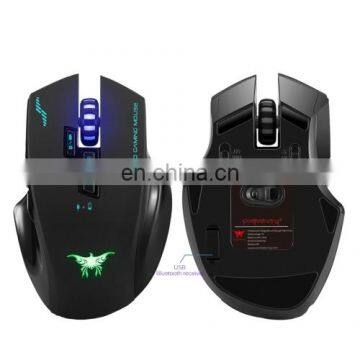 Dropshipping Combatwing W100 Rechargeable 2.4G Wireless Wired Gaming Mouse Optical Mice With 4 Adjustable DPI Levels & 8 Buttons photo-2