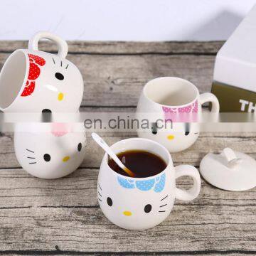 Customs Printable White Funny Faces Mugs