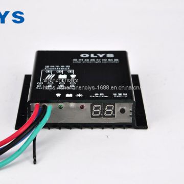 OLYS factory direct, dual time solar charge controller, solar street light controller