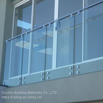 Wall Mounted Frameless Juliet glass balustrade