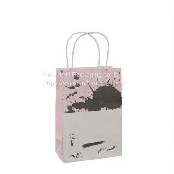 Eco Craft Paper Packaging Gift Bag With Rope photo-2