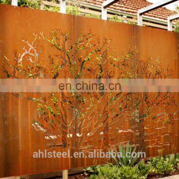 Laser cut decorative hanging room divider screen lighting