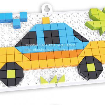 Hot Sale Toy Brick Building Block Puzzle Toys Plastic ABS DIY Toy Brick Building Block Educational Puzzle Toys for Kids Brick Toys 6991-4
