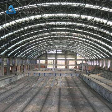 New Design Space Frame Structure Roofing Building Galvanized Steel Swimming Pool Roof Cover photo-3
