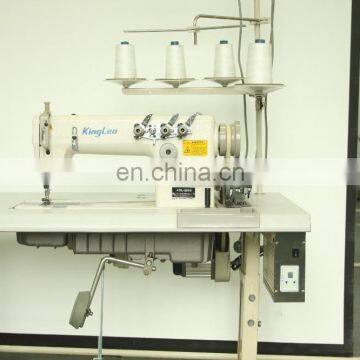 Высокоскоростная двухшвейная машинка для швейного производства одежды с цепной швом photo-2