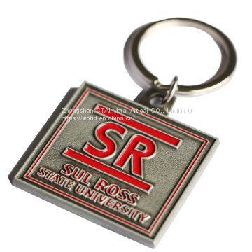 Creative Metal Key Chain Customized High-grade Cartoon Advertising Promotion Activities Key Chain Pendant Custom photo-2