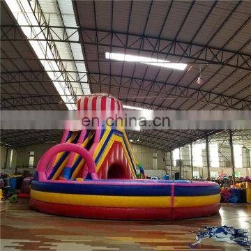 Attracting People Inflatable Spiral Obstacle Course With Slide for Commercial Events and Match,carnival Party photo-4