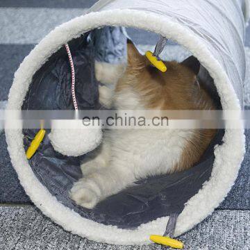 Collapsible Outdoor Pet Cat Tunnel Toy House photo-5