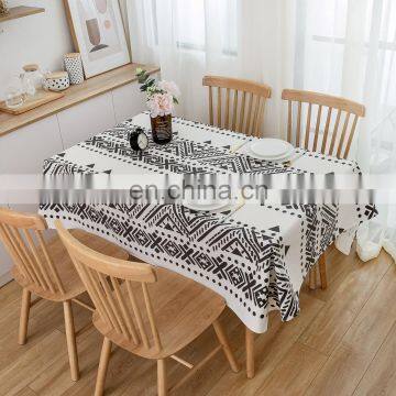High Quality Digital Printed Tablecloth Native African Art Pattern Table Cloth Wholesale Custom Tablecloth photo-4