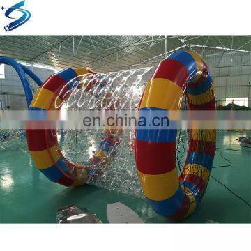 NEW Product Colourful Inflatable Water Walking Roller Ball / Large Inflatable Roller Tube for Sale