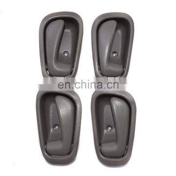 8Pcs Front Rear Black Outside Grey Inside Door Handles for Toyota Corolla 98-02