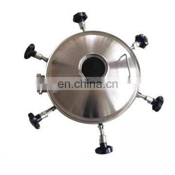 Round Pressure Manhole Manway With Sight Glass photo-2