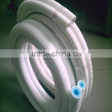 black/white Rubber insulation pipe for glass/PU material air condition pipe