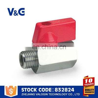 Distinctive Superior Whole Test Whole Size Male Brass Mini Ball Valve Pn10