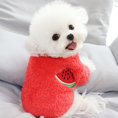 Amazon Hot Style Animal Accessories Dog Fashions Pet Clothes Winter Warm Clothing Low MOQ photo-3