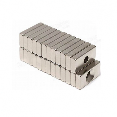 Strong Rectangle Neodymium Magnet With Screw Holes for Industry photo-2