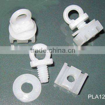 Curtain rail plastic end stopper