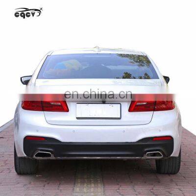 High Quality pp Material MT Style Body Kit for BMW NEW 5 Series G30 G38 Front Bumper Rear Bumper Side Skirts Fender and Spoiler