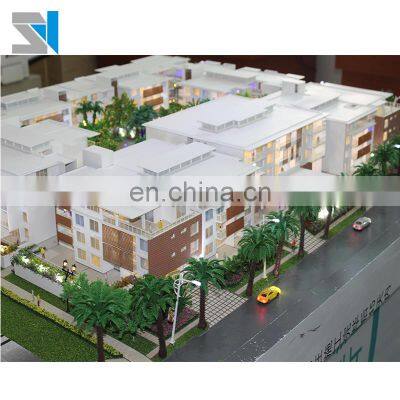 Condominium scale model for real estate developer , 3d model builder