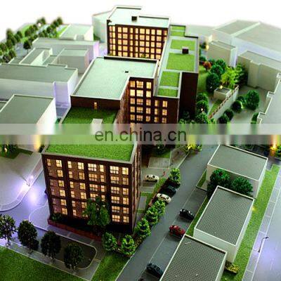 Manufacturer 3D scale model making diorama ancient building miniature 3d modelling