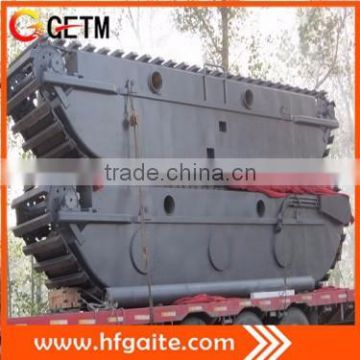 New products Amphibious pontoon Construction machinery Doosan motor Amphibious excavator undercarriage