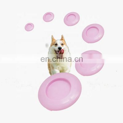 outdoor pet toy interactive funny toy hot selling toy pet factory dual purpose flying disc