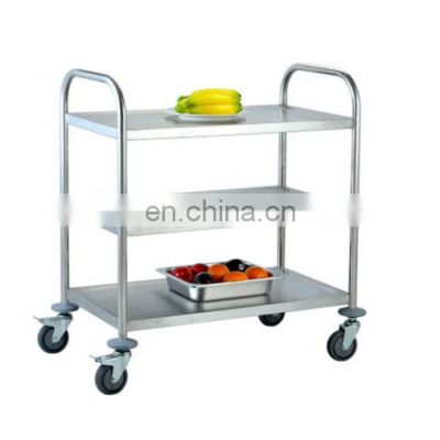 Hot selling stainless steel hospital food service trolleys  for hospital and clinic