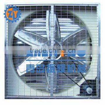 Greenhouse weight balance exhaust fan