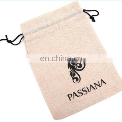 New design high quality cotton muslin drawstring bags cotton drawstring bag jewelry drawstring bag