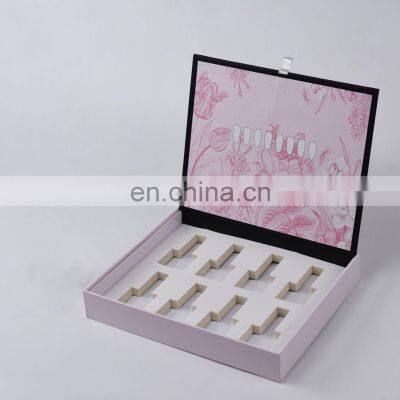 Hot sale custom full set makeup box with empty EVA insert for cosmetics