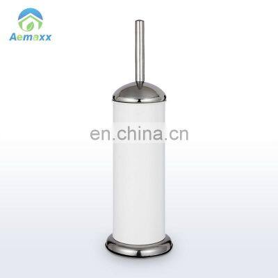 Factory Supplier White Color Two Pieces Stainless Steel Bathroom Set photo-2