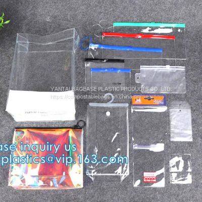 COSMETIC MAKEUP BAG, TOILETRY TRAVEL POUCH, HOLOGRAPHIC ORGANIZER, BIKINI SWIMWEAR PACKAGE photo-2