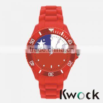 High Quality Sport Digital Silicone Watch With Quartz Movement and Made of Plastic Case Reach 3ATM Water Resistance photo-5