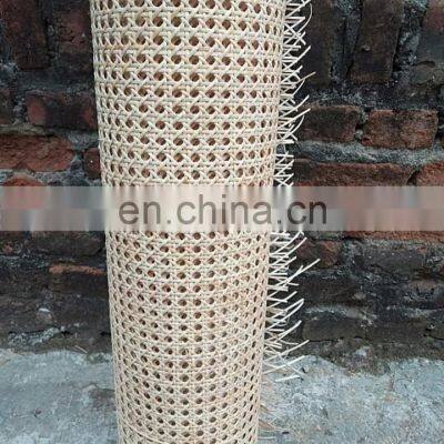 Cheap Price Line Product Rattan Webbing Roll Width Size Half Inch Open Mesh Cane Webbing Roll 100% Natural From Viet Nam photo-2