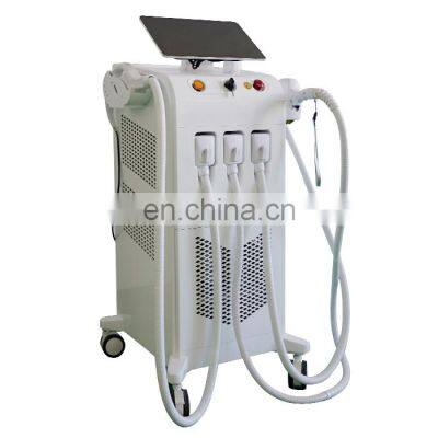 High Cost-effective 4 in 1 Elight +808nm Diode Laser+q Switched nd Yag Laser +RF Multifunctional Beauty Machine photo-5