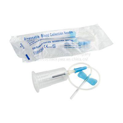 Safety Two-Winged Blood Collection Set Disposable 21G 23G Butterfly Needle Blood Collection Needle butterfly injection needle