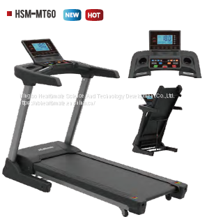 2.5HP Home Use Automatic Incline Electric Treadmill by Heart Rate