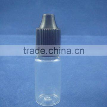 PET e liquid 10ml dropper bottle with child proof cap