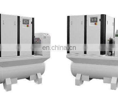 11kw 15hp Combined Screw Air Compressor With Stainless Steel Air Dryer photo-2