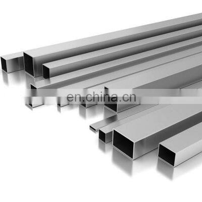 professional supplier 6000 series 6063 square aluminum alloy pipe tube