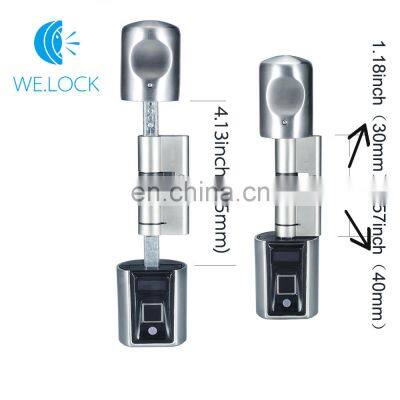 WE.LOCK Smart Home Door Lock, App Biometric Fingerprint Reader Scanning Keyless Electronic Door Lock For Home Apartment