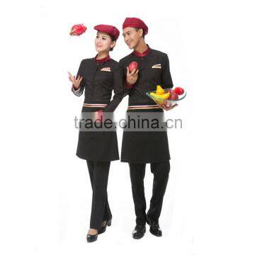 new hotel lapel reception uniform