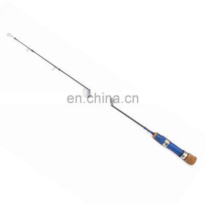 70cm Ocean Blue Ice Fishing Rod with Carbon Fiber Blank